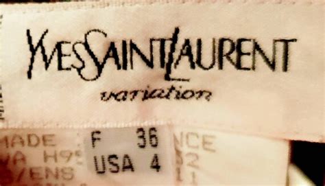 ysl variation label